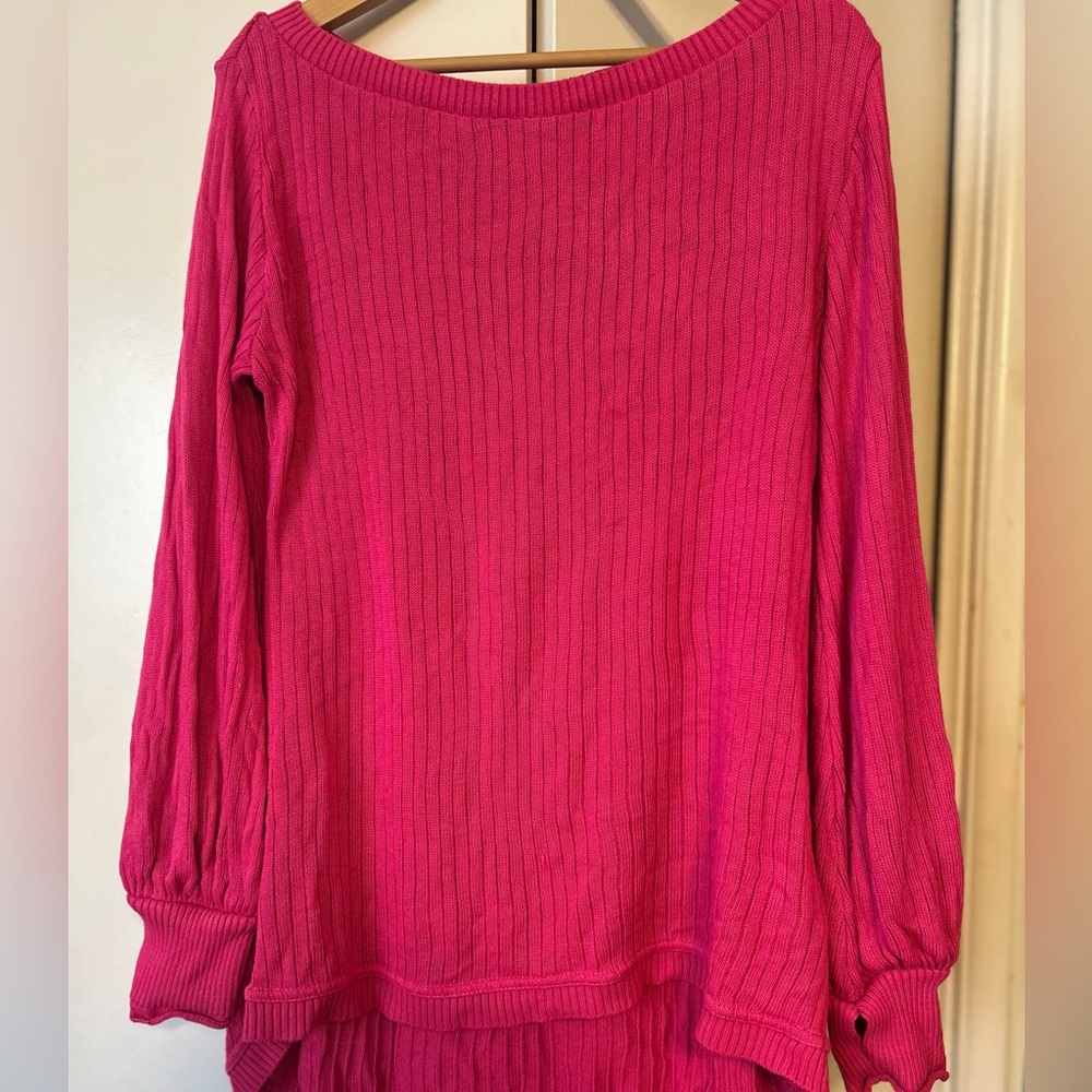 Elhoffer Design Essential Oversize Sweater, Princess Pink, size M/L
